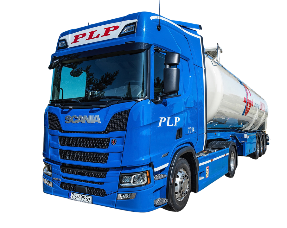 Ciągnik siodłowy Scania - flota PLP Szczecin